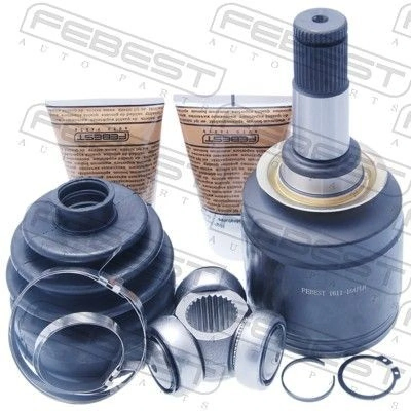 Image of FEBEST 1611-164FLH Joint, drive shaft Front Axle Joint,drive shaft (236)