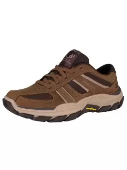 Image of Relaxed Fit Respected Leather Trainers