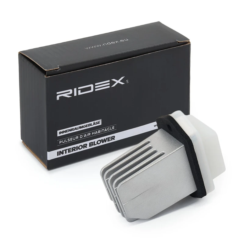 Image of RIDEX Blower motor resistor RIDEX 2975R0167