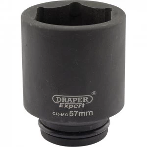 Image of Draper Expert 3/4" Drive Deep Hexagon Impact Socket Metric 3/4" 57mm