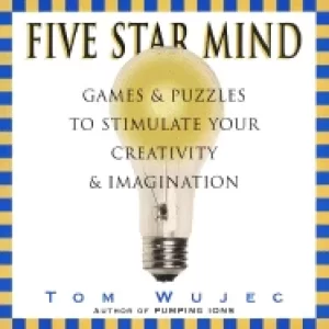 Image of five star mind games and puzzles to stimulate your creativity and imaginati