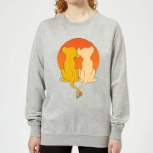 Image of Disney Lion King We Are One Womens Sweatshirt - Grey - XS