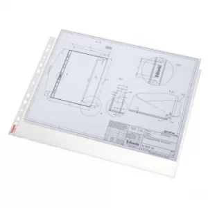 Image of Esselte 56123 Multipunched Pocket A5 Open Top Premium 75 micron Pa...