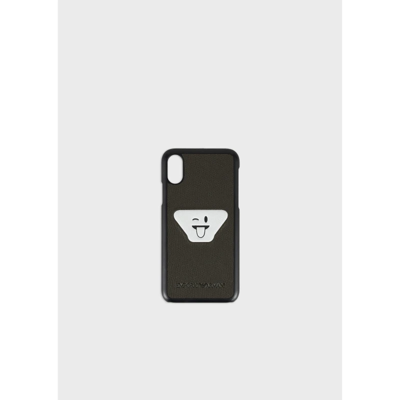 Image of Emporio Armani Emporio Phone Case - Green Green One Size