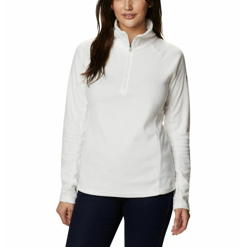Image of Columbia Glacial IV Half Zip Fleece White Women XS;XL;L;M;S