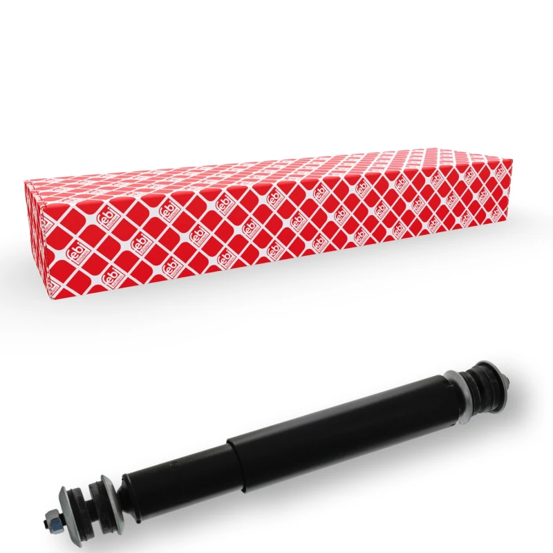 Image of FEBI BILSTEIN 20438 Shock absorber Front Axle, Oil Pressure, Telescopic Shock Absorber, Bottom Pin Shock Absorber (854)