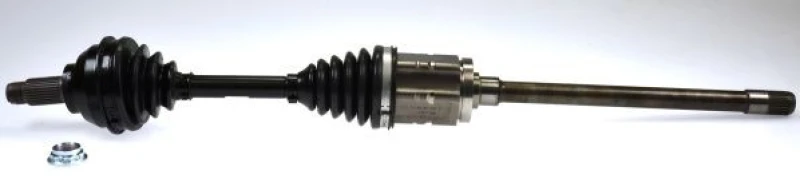 Image of SPIDAN 24305 Drive shaft GKN Automotive OE-Technology 50° with nut Drive Shaft (13)