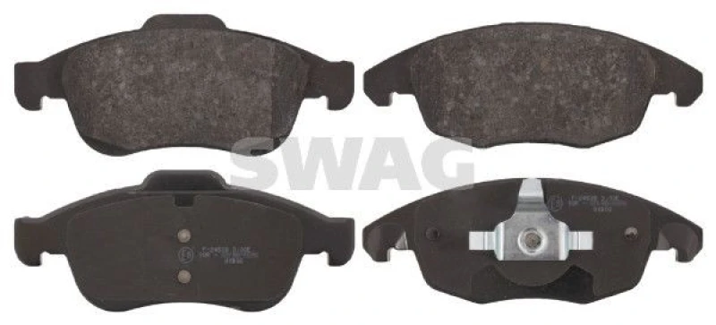 Image of Brake pad set SWAG 64 91 6713