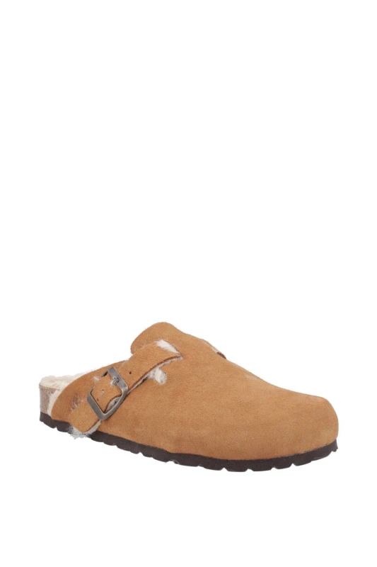 Image of Hush Puppies Jade Slippers Tan female