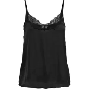 image of JDY lace trim camisole - Black