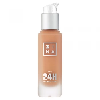 image of 3INA Makeup The 24H Foundation 30ml (Various Shades) - 618 Nude Beige