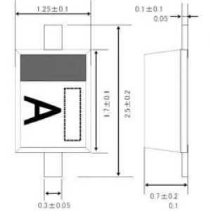 Image of Standard diode ROHM Semiconductor 1SS355TE17 SOD 323F 80 V