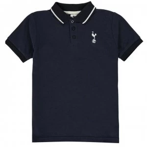 image of Source Lab Tottenham Hotspur Polo Shirt Junior Boys - Navy