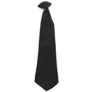 image of Click Workwear Clip on Tie Black