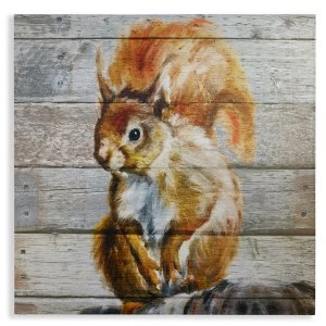 image of Arthouse Tufty Wooden Plaque Canvas