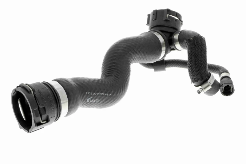 Image of VAICO V20-2670 Radiator Hose EPDM (ethylene propylene diene Monomer (M-class) rubber), Left, with quick couplers EPDM (ethylene propylene diene Monome