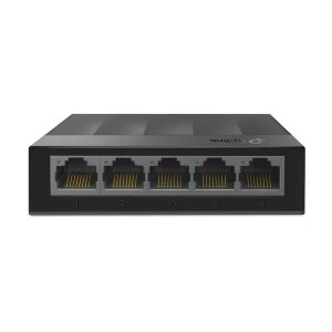 image of TP-LINK LS1005G network switch Unmanaged Gigabit Ethernet (10/100/1000) Black UK Plug