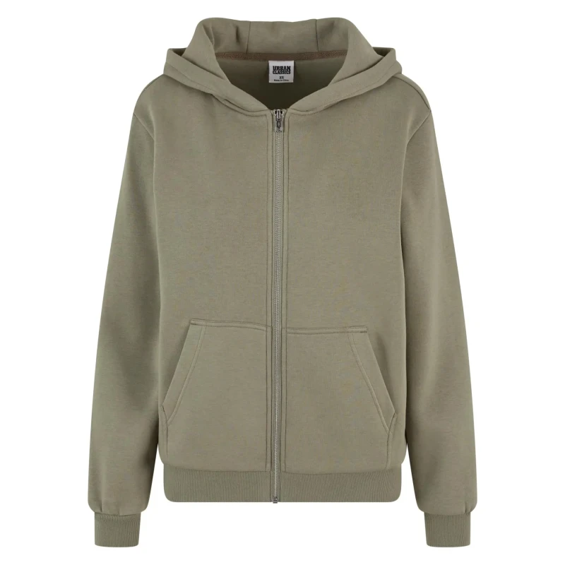Image of Urban Classics Womens zip-up hoodie Urban Classics Vert Female S