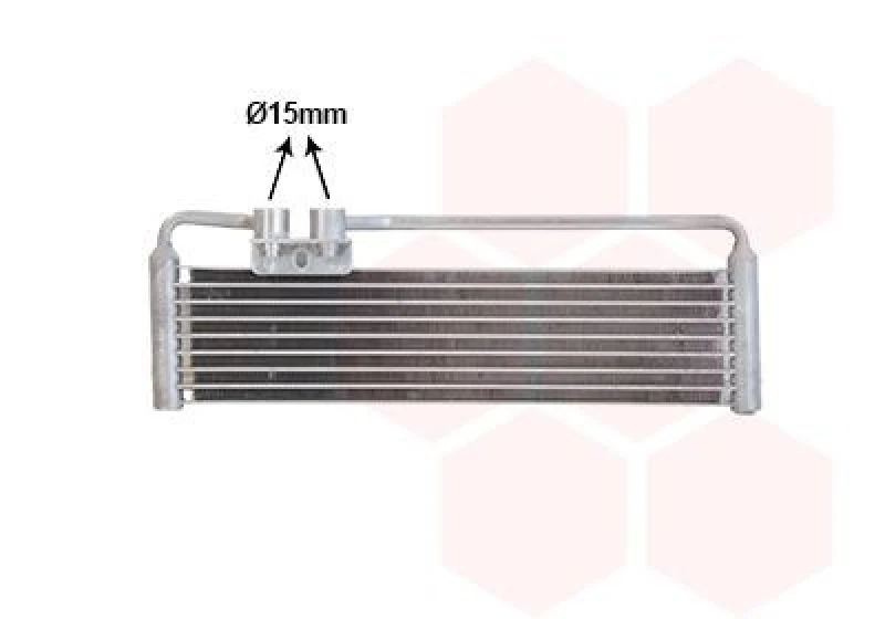 Image of VAN WEZEL Automatic transmission oil cooler VAN WEZEL 30013717