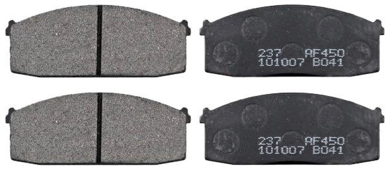 Image of A.B.S. 36158 Brake pad set without integrated wear sensor Brake Pad Set,disc brake (402)