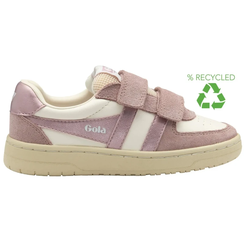 Image of Gola Baby Trainers Gola Hawk Mirror Blanc Unisex 26