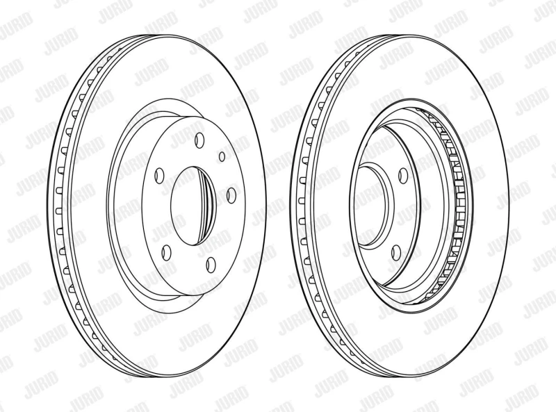 Image of Brake disc JURID 563119JC
