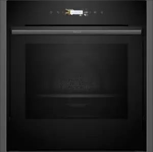 image of Neff N70 Slide and Hide B54CR31G0B Built-In Electric Single Oven