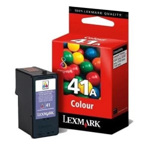 image of Lexmark 41A Tri Colour Ink Cartridge