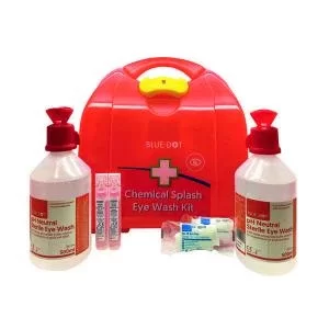 Image of McKinnon Blue Dot Chemical Eye Wash Kit 1022220 WAC01034