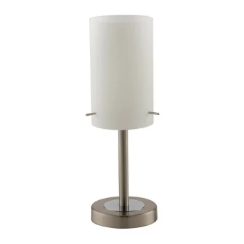 Image of Fan Europe Lighting - Fan Europe STREET Cylindrical Table Lamp White 12x35cm