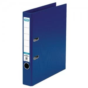 Image of Elba 50mm Lever Arch File Plastic A4 Blue 1451-01