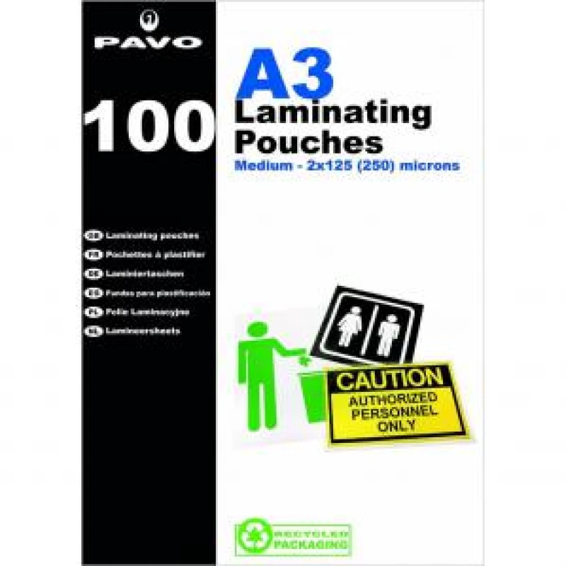 Image of PAVO 8005895 laminator pouch 100 pc(s)