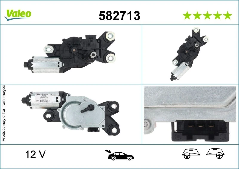 Image of Wiper motor VALEO 582713
