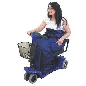 Image of Aidapt Fleece Lined Scooter Cosy in Blue
