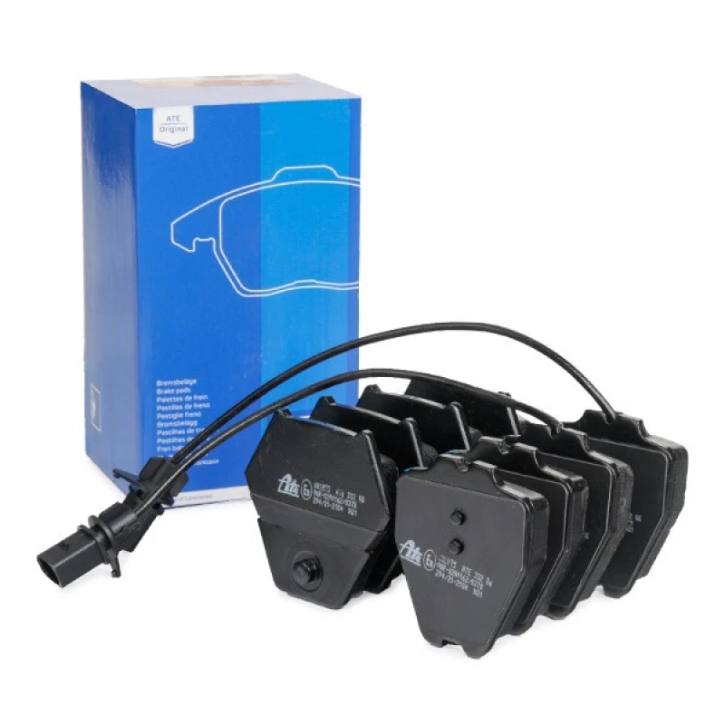 Image of ATE 13.0460-2875.2 Brake pad set incl. wear warning contact Brake Pad Set,disc brake (402)