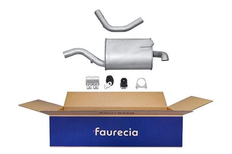 Image of Rear silencer HELLA 8LD 366 035-321
