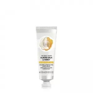 image of The Body Shop Almond Milk & Honey Calming & Protecting Hand Cream Almond Milk & Honey Calming & Protecting Hand Cream