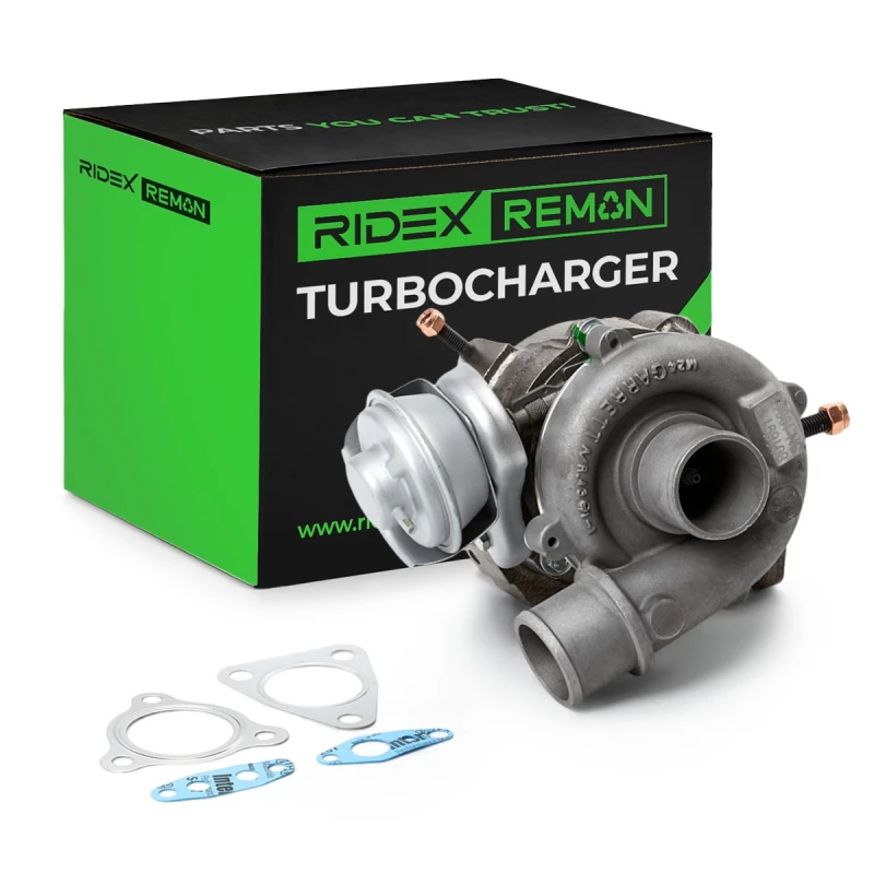 Image of RIDEX REMAN 2234C10869R Turbocharger with gaskets/seals Aluminium Charger,charging system (2234)