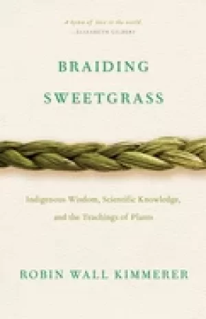 Image of braiding sweetgrass
