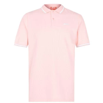 Slazenger Tipped Polo Shirt Mens - Pink