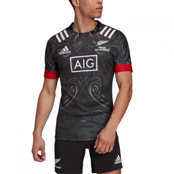Image of adidas Maori All Blacks Shirt 2021 - Art 1