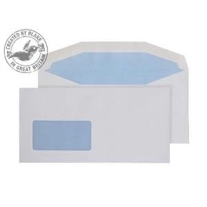 Image of Purely Everyday Mailer Gummed Low Wndw White 110gsm DL 114x229 Ref