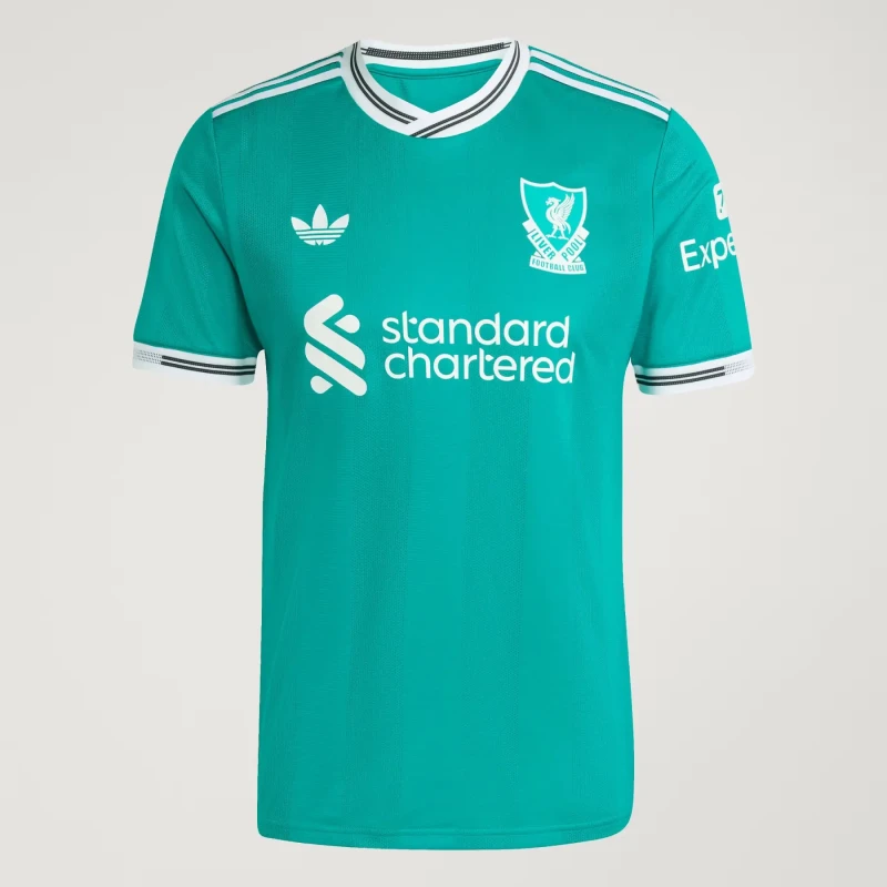 Image of Adidas Liverpool FC Third Authentic Jersey 2025/26 Vert Male S JV6427