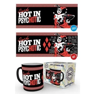 Image of DC Comics Harley Quinn Psychotic Heat Change Mug