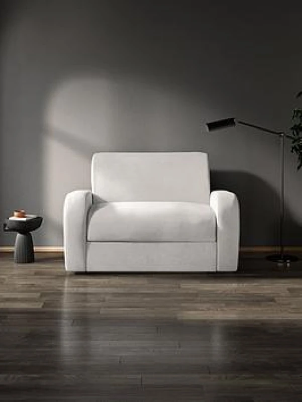 Image of Jay-Be Deco Snuggler Sofa Bed With E-sprung™ Mattress - Luxe Velvet Royal, Blue A5151179