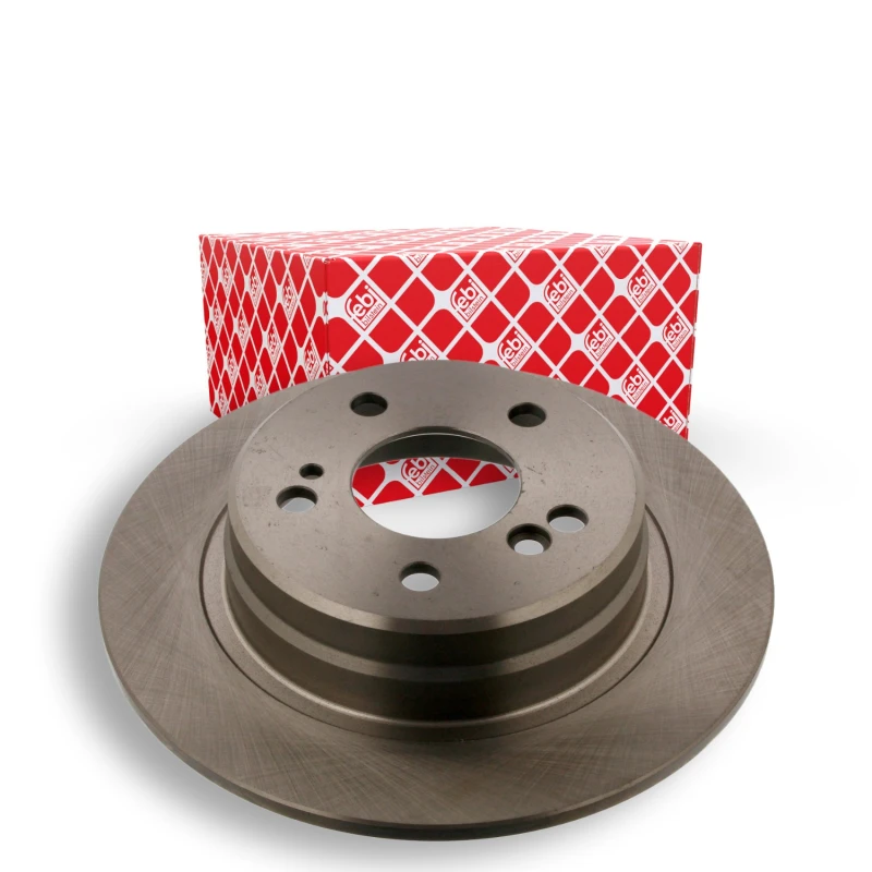 Image of FEBI BILSTEIN 10685 Brake disc Rear Axle, solid, Coated Brake Disc (82)