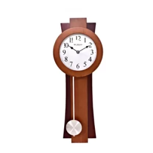 image of WM WIDDOP Contemporary Rosewood Pendulum Wall Clock