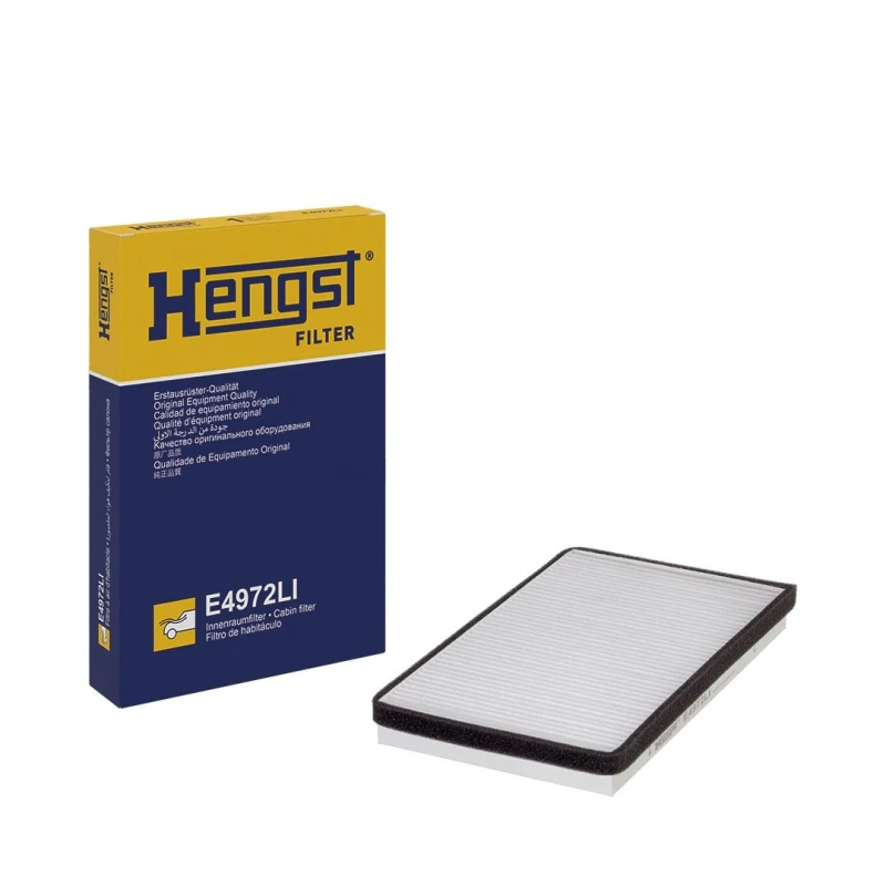 Image of HENGST FILTER E4972LI Pollen filter Pollen Filter Filter,interior air (424)