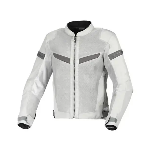 Macna Velotura Textile Summer Jacket Light Gray 2XL