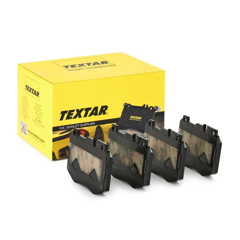 Image of TEXTAR 2206101 Brake pad set prepared for wear warning indicator Brake Pad Set,disc brake (402)